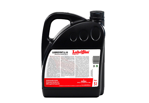 Этикетка масла - Lubrisynt Ceramic 5W-30 LL-III